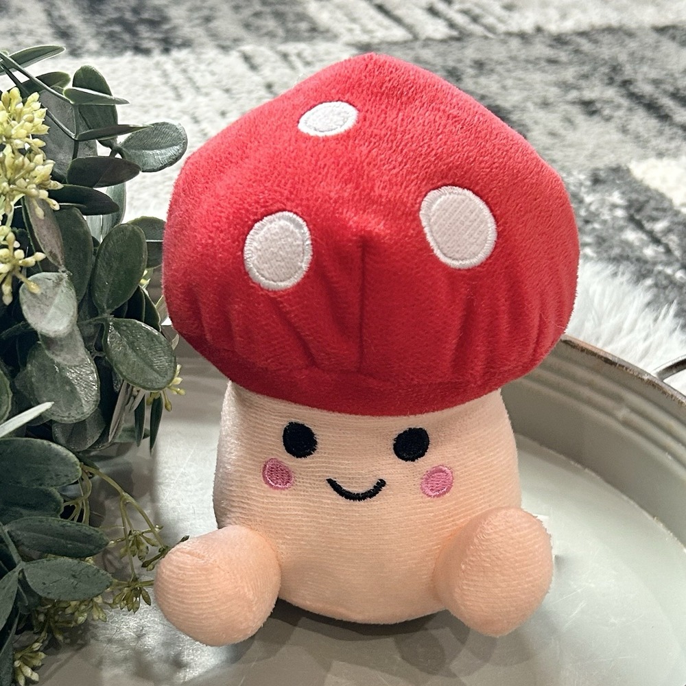Toy Factory 6" Mushroom Plush Mushy Shroom Soft Squish Plush
